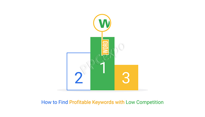 how to find profitable keywords in a less competitive