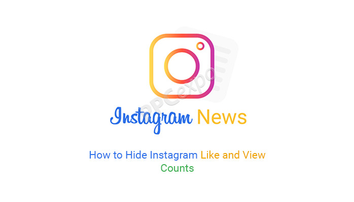 how to hide instagram like and view counts